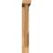 Ekena Millwork Traditional Block Smooth Bracket w/ Offset Brace, Western Red Cedar, 3 1/2"W x 24"D x 24"H BKT0402X24X24TRA05SWR - alternate 2